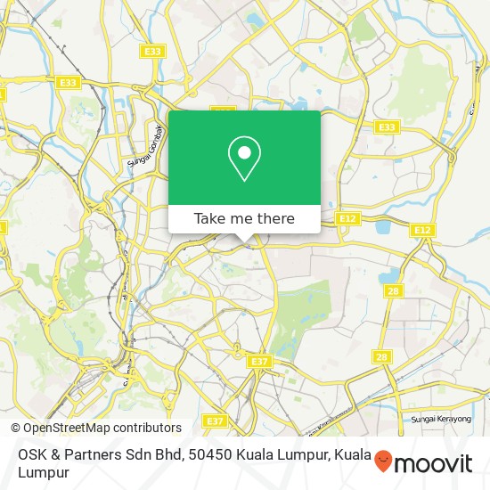 OSK & Partners Sdn Bhd, 50450 Kuala Lumpur map