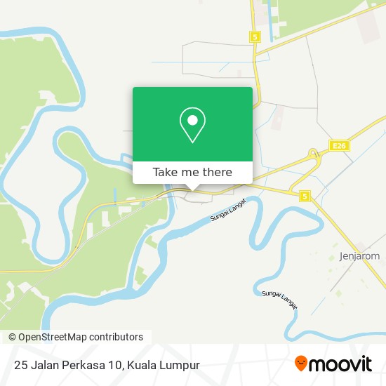 Peta 25 Jalan Perkasa 10