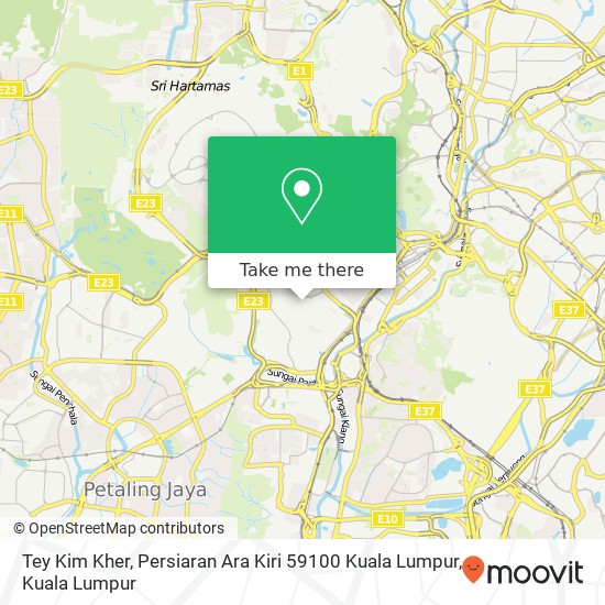 Tey Kim Kher, Persiaran Ara Kiri 59100 Kuala Lumpur map