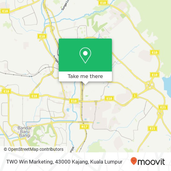 TWO Win Marketing, 43000 Kajang map