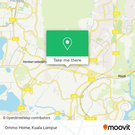 Ommo Home map