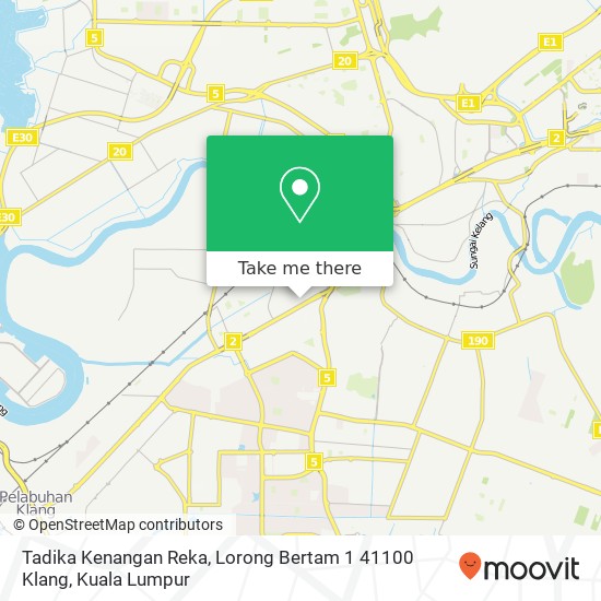 Tadika Kenangan Reka, Lorong Bertam 1 41100 Klang map