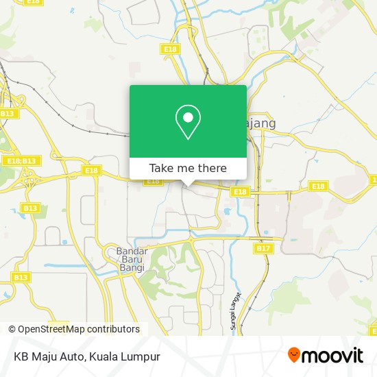 KB Maju Auto map