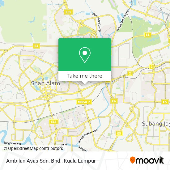 Ambilan Asas Sdn. Bhd. map