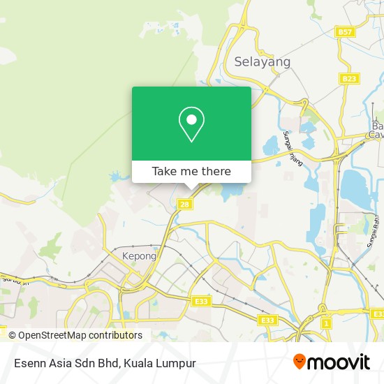 Esenn Asia Sdn Bhd map