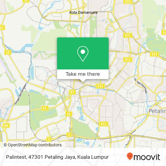 Palintest, 47301 Petaling Jaya map