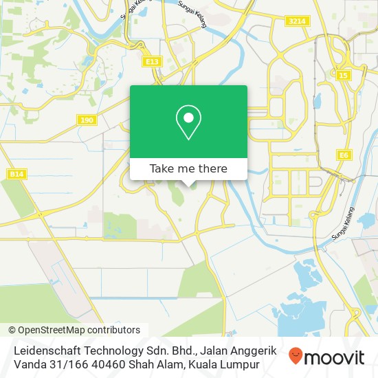 Peta Leidenschaft Technology Sdn. Bhd., Jalan Anggerik Vanda 31 / 166 40460 Shah Alam
