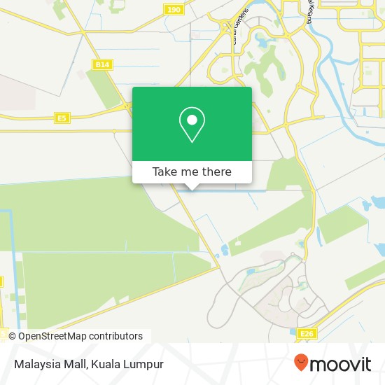 Malaysia Mall map