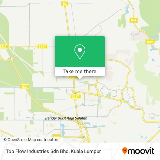 Top Flow Industries Sdn Bhd map