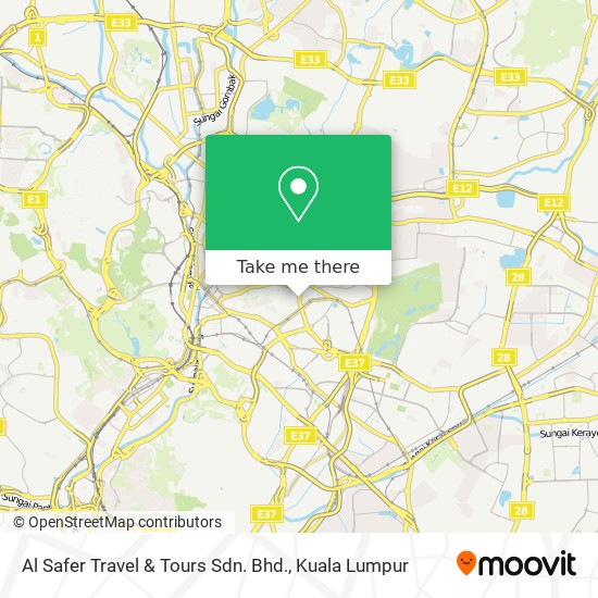 Al Safer Travel & Tours Sdn. Bhd. map