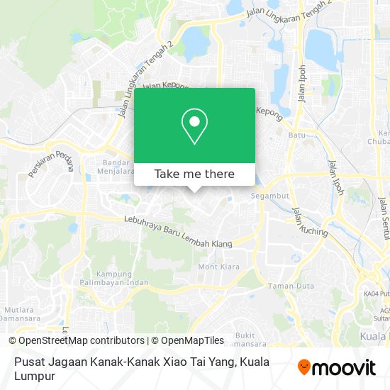 Pusat Jagaan Kanak-Kanak Xiao Tai Yang map