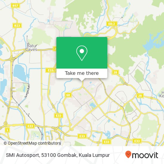 SMI Autosport, 53100 Gombak map