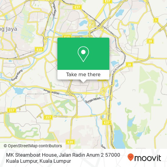 MK Steamboat House, Jalan Radin Anum 2 57000 Kuala Lumpur map