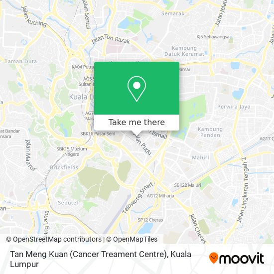 Tan Meng Kuan (Cancer Treament Centre) map