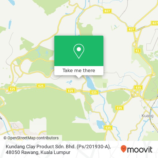 Kundang Clay Product Sdn. Bhd. (Ps / 201930-A), 48050 Rawang map