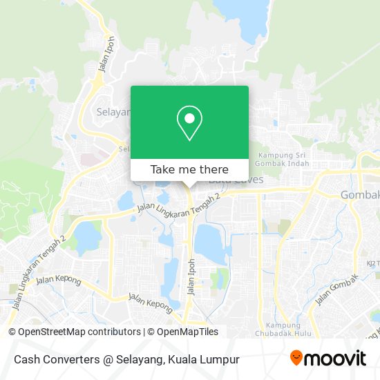 Cash Converters @ Selayang map