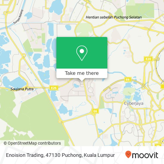 Peta Enoision Trading, 47130 Puchong