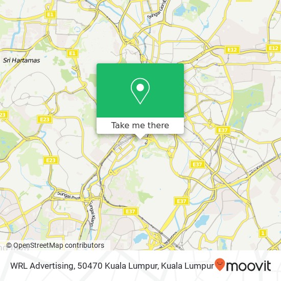 WRL Advertising, 50470 Kuala Lumpur map