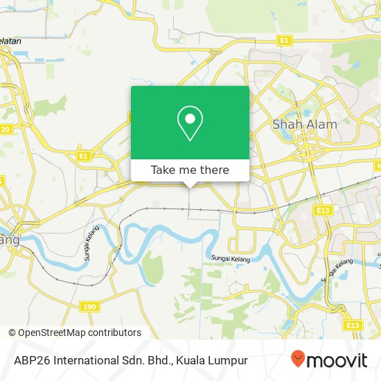 ABP26 International Sdn. Bhd. map