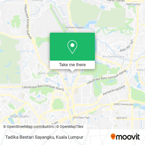 Tadika Bestari Sayangku map