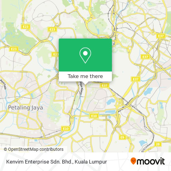 Kenvim Enterprise Sdn. Bhd. map