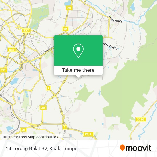 14 Lorong Bukit B2 map
