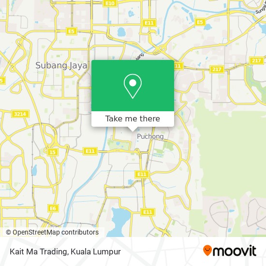 Kait Ma Trading map