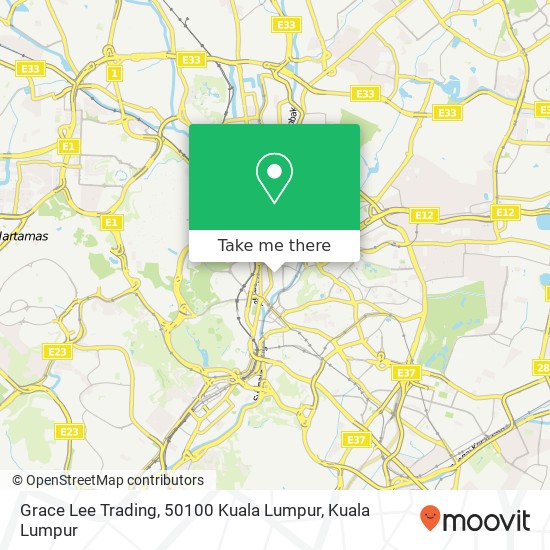 Grace Lee Trading, 50100 Kuala Lumpur map