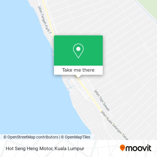 Peta Hot Seng Heng Motor