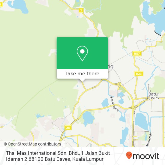 Thai Mas International Sdn. Bhd., 1 Jalan Bukit Idaman 2 68100 Batu Caves map