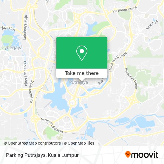 Peta Parking Putrajaya