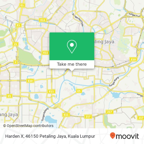 Harden X, 46150 Petaling Jaya map