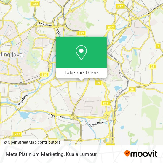 Meta Platinium Marketing map