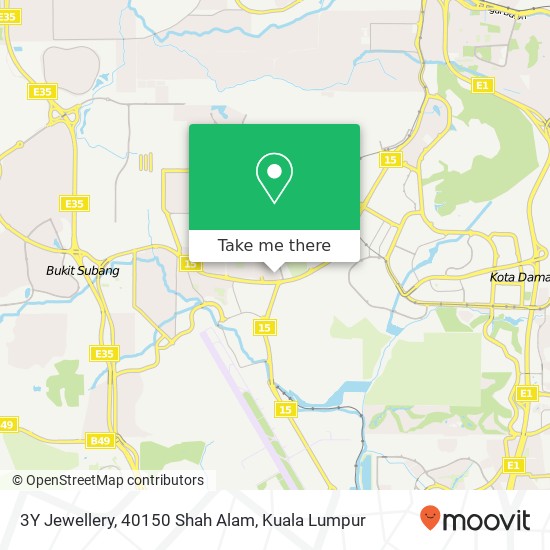 3Y Jewellery, 40150 Shah Alam map