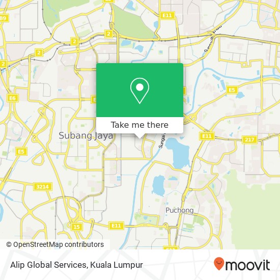 Alip Global Services map