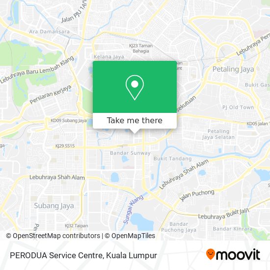 How To Get To Perodua Service Centre In Petaling Jaya By Bus Mrt Lrt Or Train Moovit