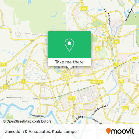 Zainuddin & Associates map