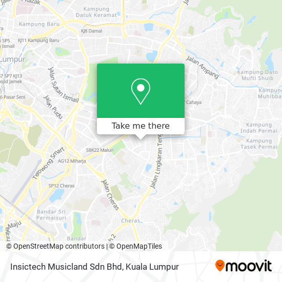 Insictech Musicland Sdn Bhd map