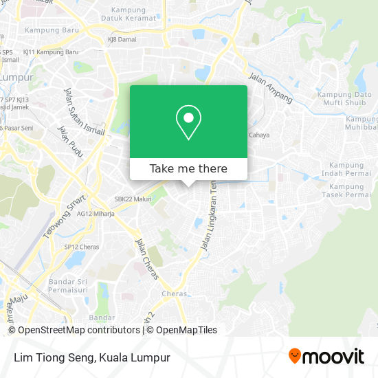 Lim Tiong Seng map