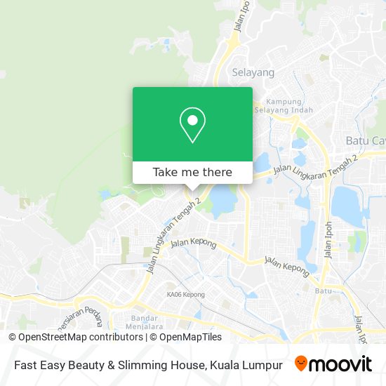 Fast Easy Beauty & Slimming House map