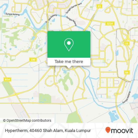 Hypertherm, 40460 Shah Alam map