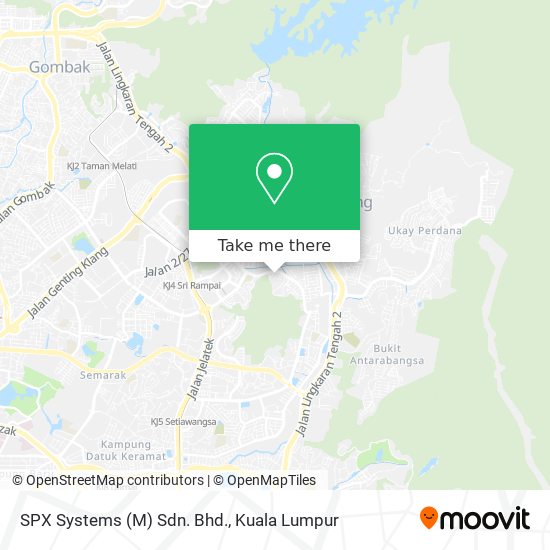 SPX Systems (M) Sdn. Bhd. map