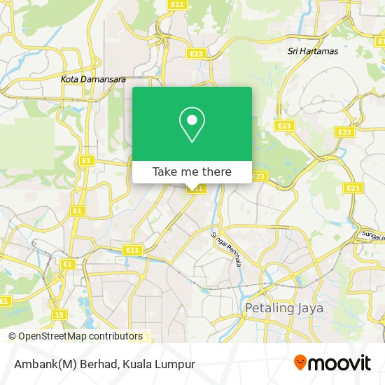 Ambank(M) Berhad map