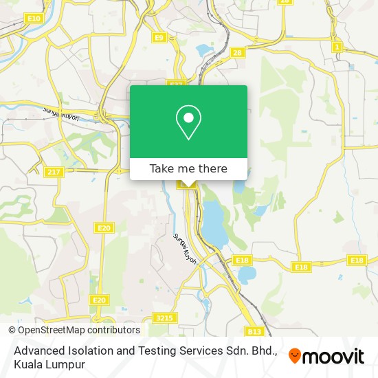 Advanced Isolation and Testing Services Sdn. Bhd. map
