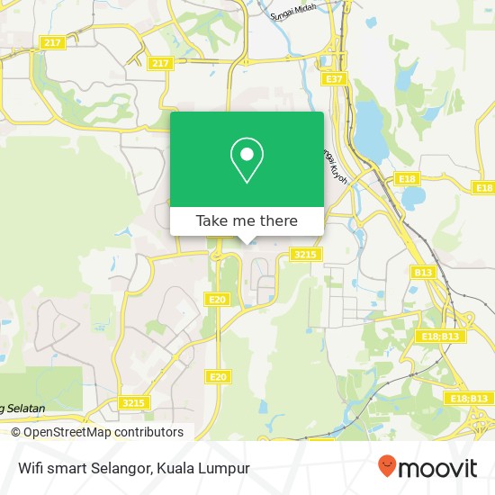 Wifi smart Selangor map