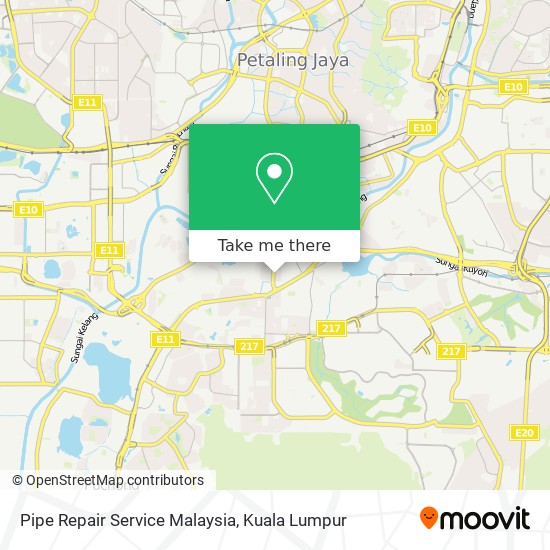 Peta Pipe Repair Service Malaysia