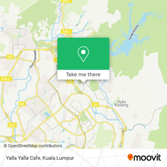 Yalla Yalla Cafe map