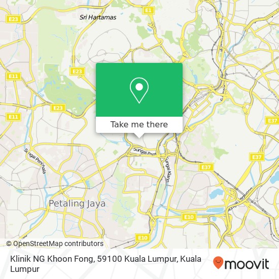 Klinik NG Khoon Fong, 59100 Kuala Lumpur map