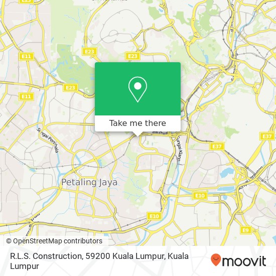 R.L.S. Construction, 59200 Kuala Lumpur map