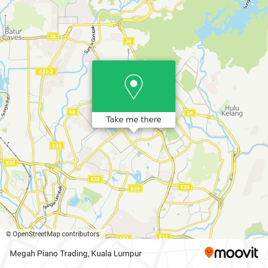 Megah Piano Trading map